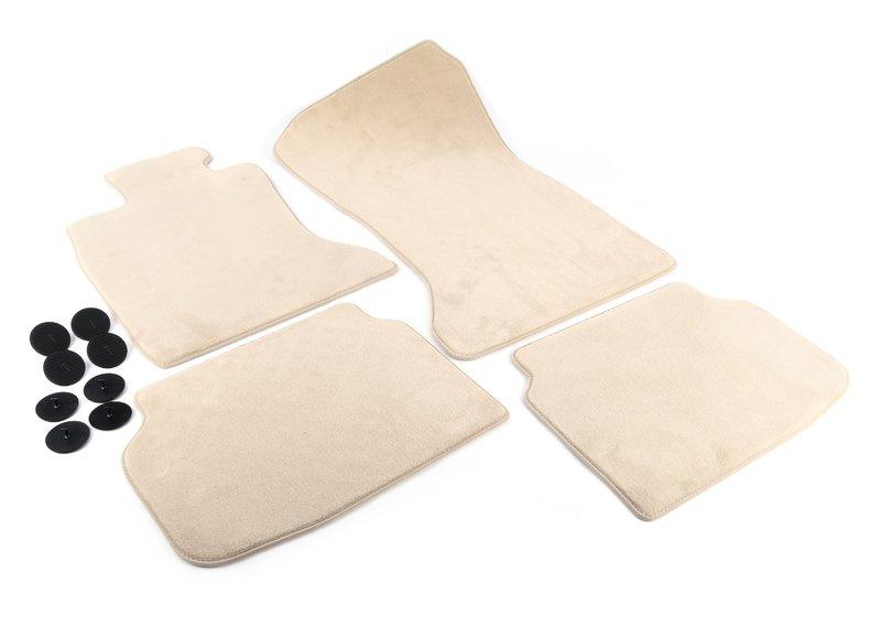 Комплект ножных ковриков Velours