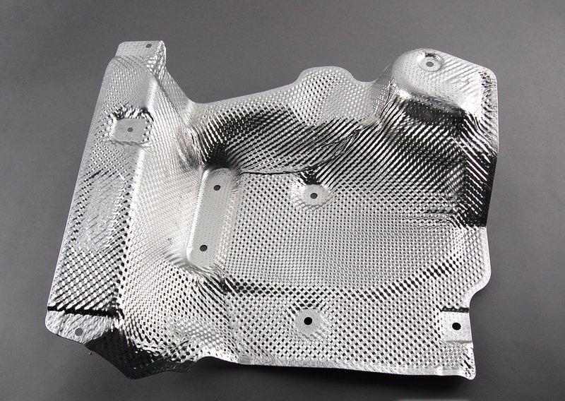 Теплоизоляция доп.глушителя за основн.П