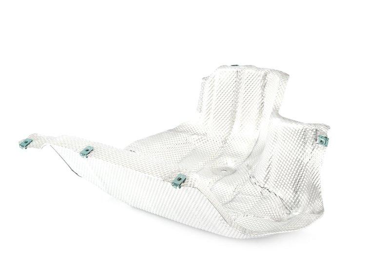 Теплоизоляция доп.глушителя за основн.П