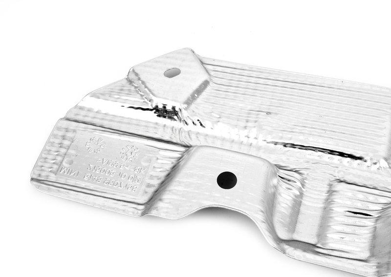 Теплоизоляция заднего дополнит.глушителя