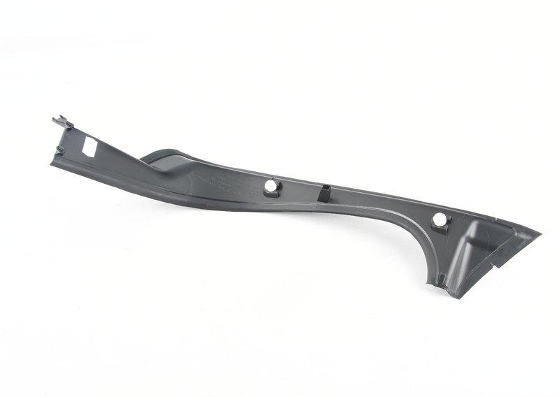 Облицовка водосточного желобка справа