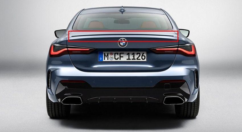 G22 спойлер багажника M-tech