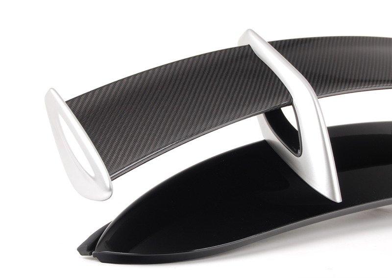 Задний спойлер JCW серебр.