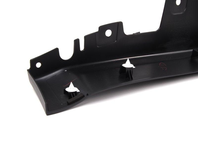 Боковой порог черный справа