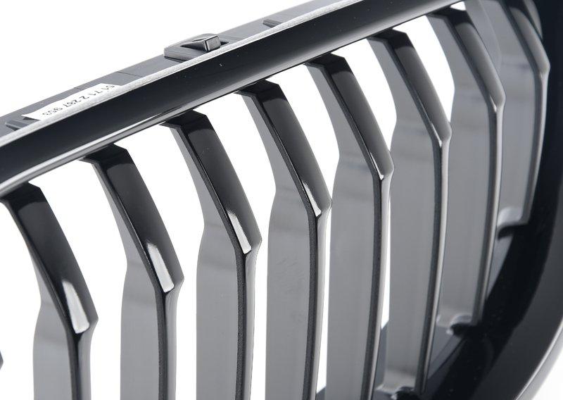 Декор.решетка зерк.блеск черн.лев.перед.