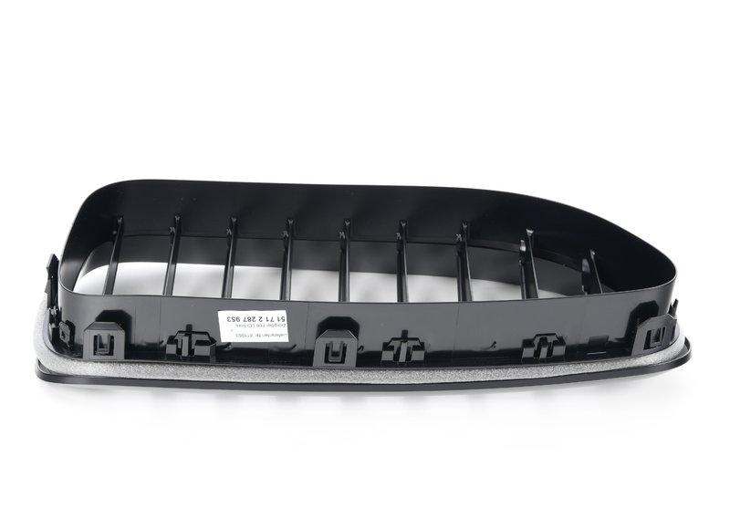 Декор.решетка зерк.блеск черн.лев.перед.