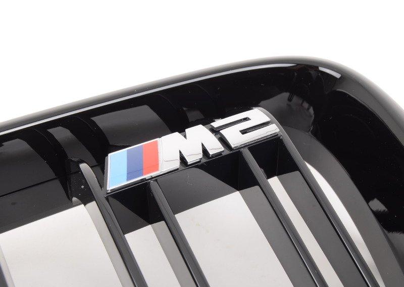 Декор.вент.решетка черн.блест.лев.перед.