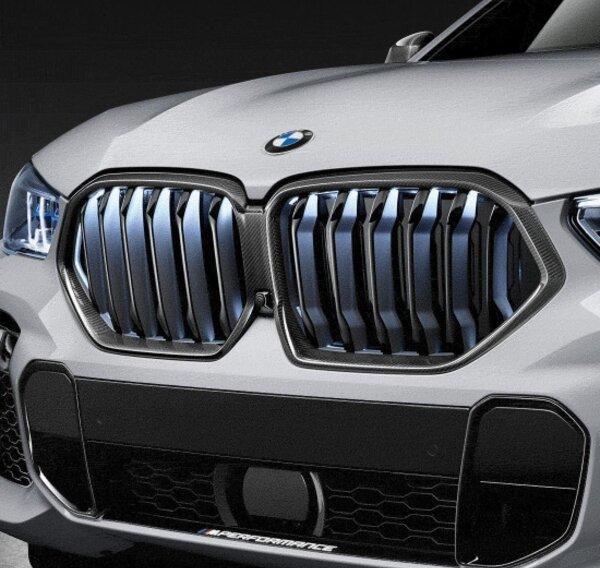 G06 передняя решетка карбон под подсветку