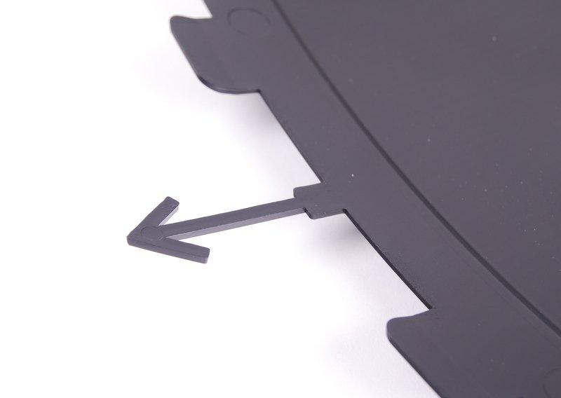 F10/F12/F07/F06 Крышка Л кожуха переднего колеса