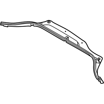 Щит передка. верхняя часть