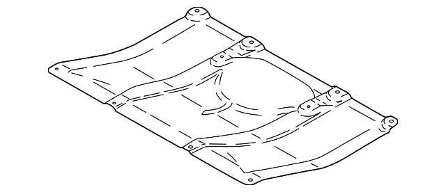 Экран моторного отсека  F97 /  F98