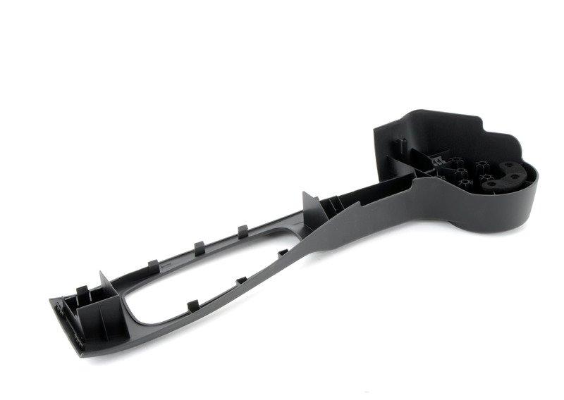 E60 накладка водительского сидения черная