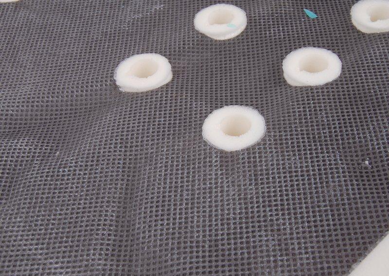 Деталь набивки подушки