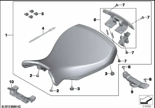 Сиденье водителя. черное