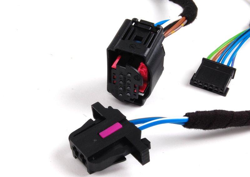 Провода на стороне водителя