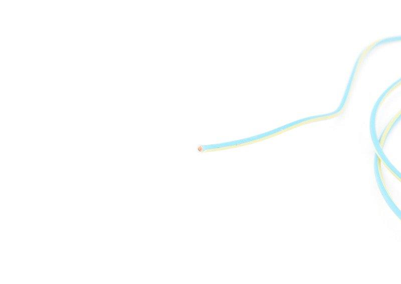 Провод blau-gelb