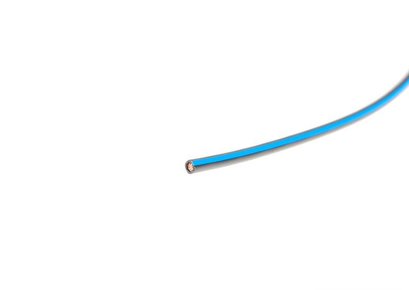 Сдвоенный пружинящий контакт с кабелем 2.5 мм