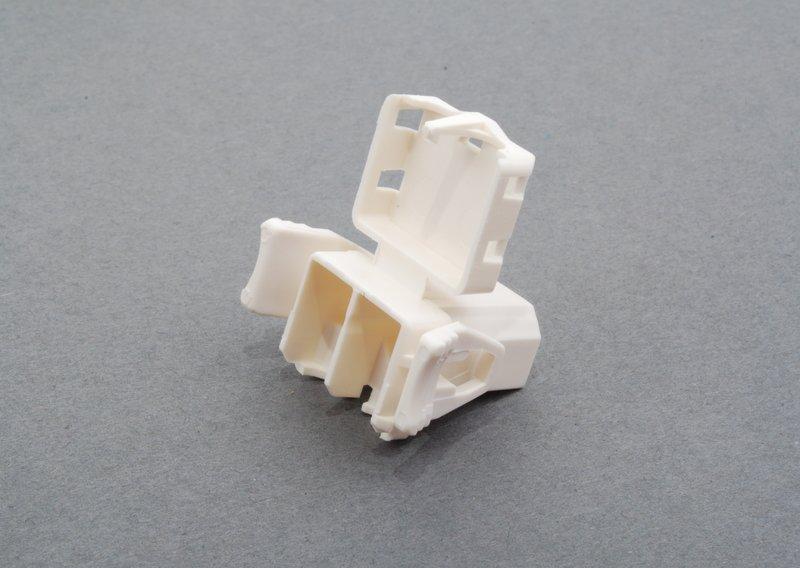 Steckergehäuse weiss