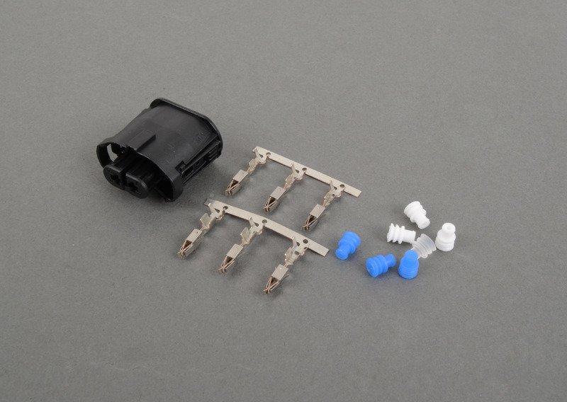 Корпус штепсельной розетки черный