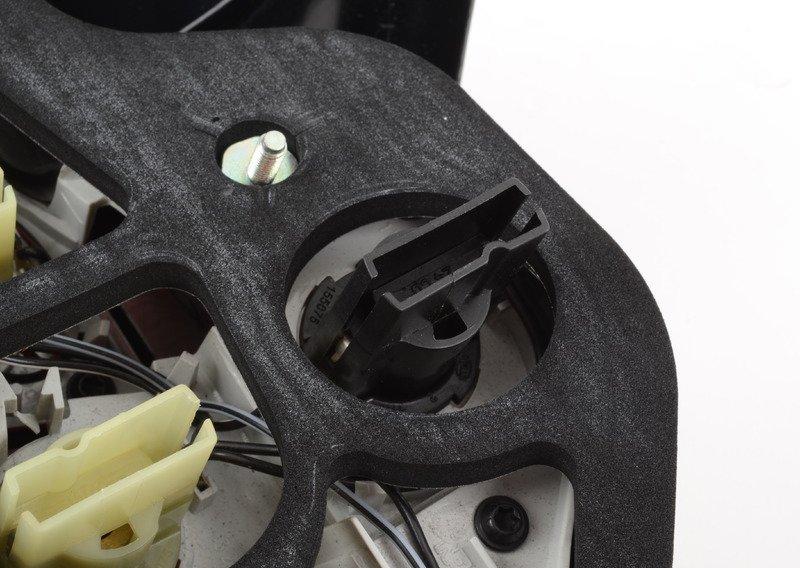 Блок задних фонарей Л, указ.повор.белый