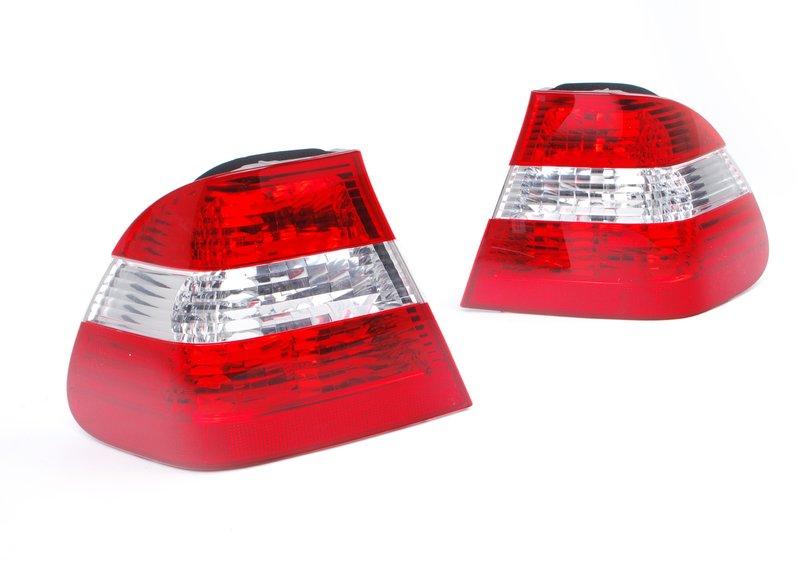 Блок задних фонарей на крыле Л белый