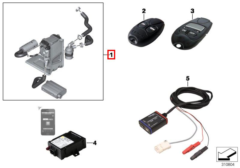 Комплект дооснащ.автон.сист.отопления