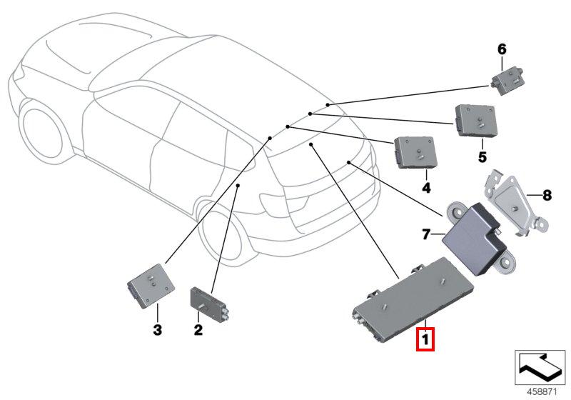 Усилитель разнесенной антенны F25