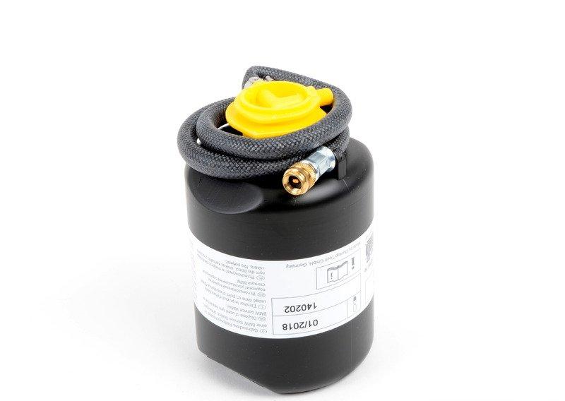 Емкость с герметиком для наполнения шин