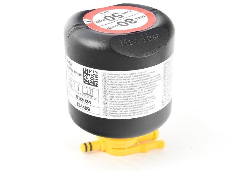 Емкость с герметиком для наполнения шин