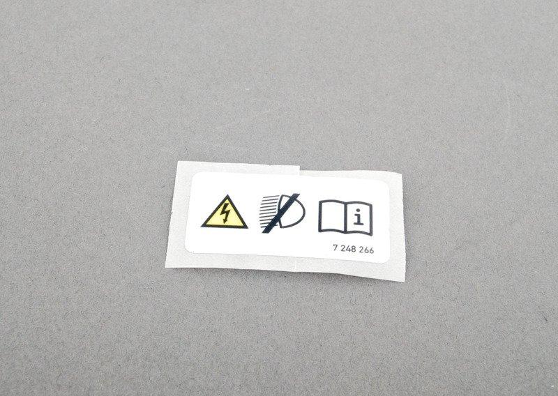 Наклейка ксеноновая фара