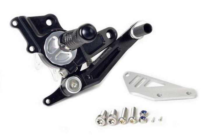 Комплект системы упора для ноги слева