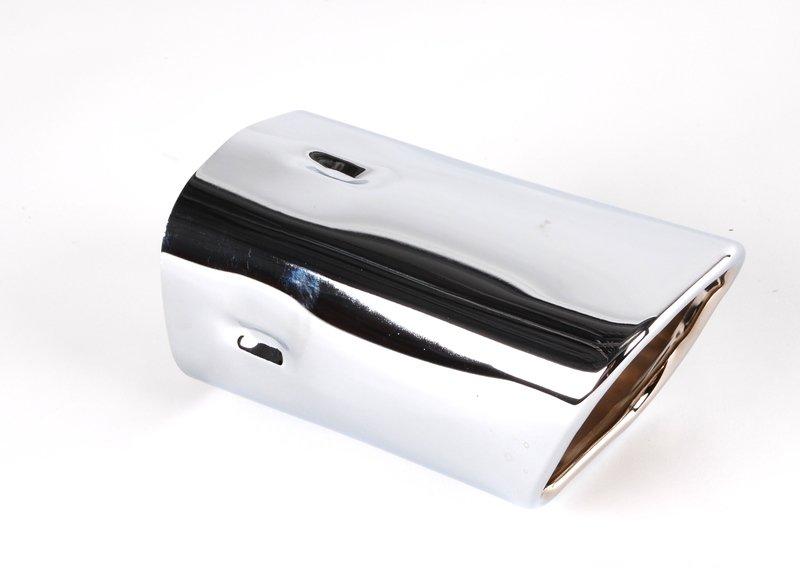 Насадка на выпуск.трубу, хром