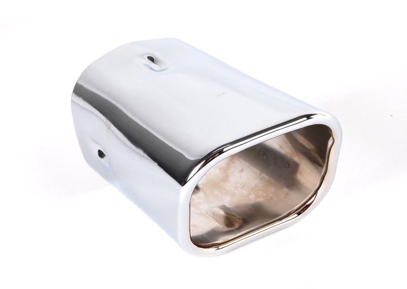 Насадка на выпуск.трубу, хром