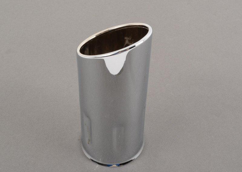 Насадка на выпуск.трубу, хром