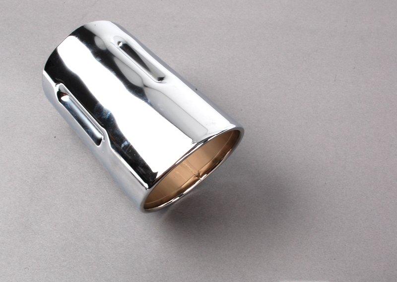 Насадка на выпуск.трубу, хром