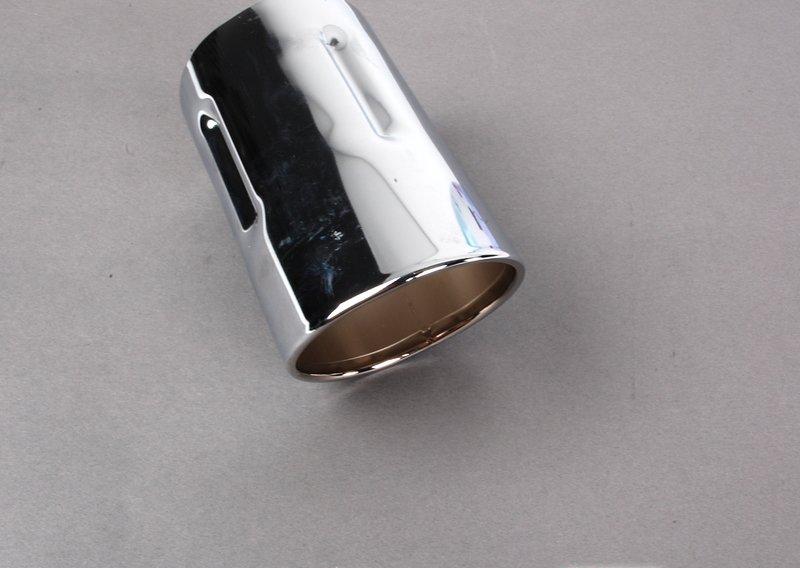 Насадка на выпуск.трубу, хром