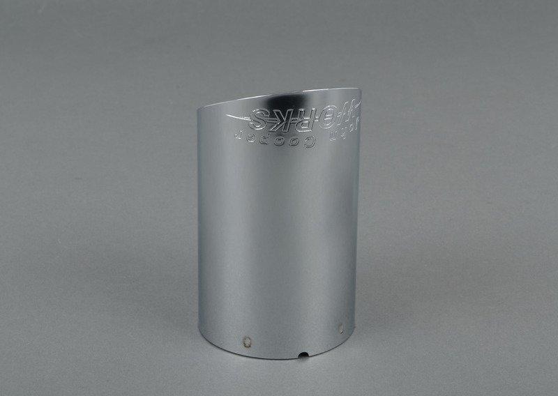 Насадка на выпуск.трубу, хром