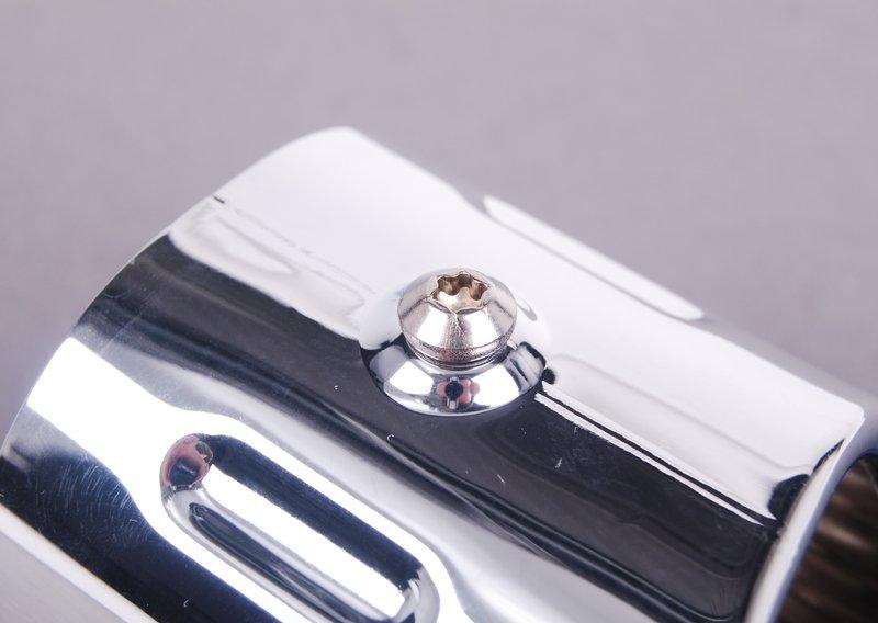 Насадка на выпуск.трубу, хром