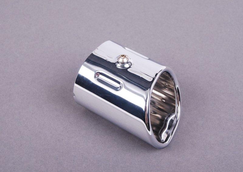 Насадка на выпуск.трубу, хром