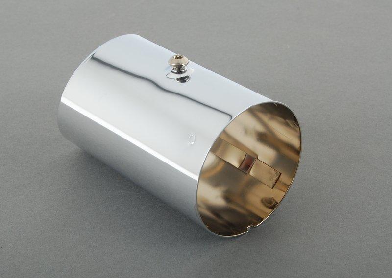 Насадка на выпуск.трубу, хром