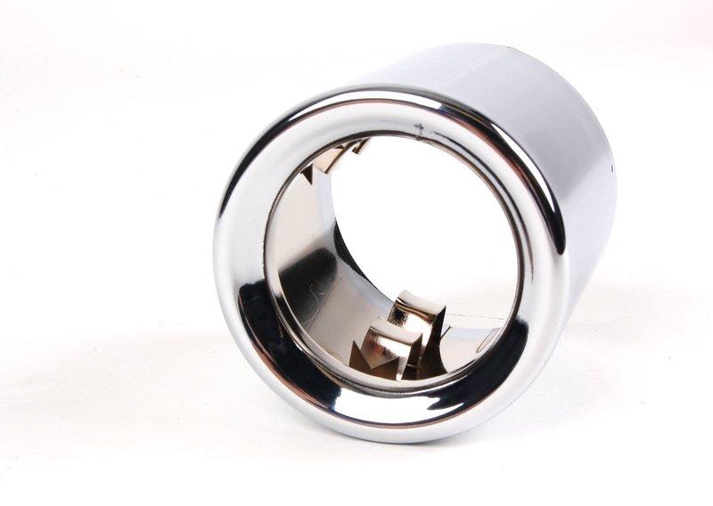 Насадка на выпуск.трубу, хром