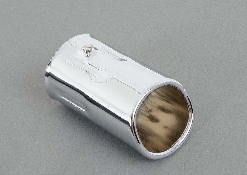 Насадка на выпуск.трубу, хром