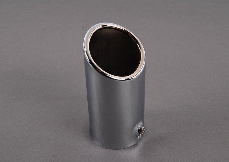 Насадка на выпуск.трубу, хром