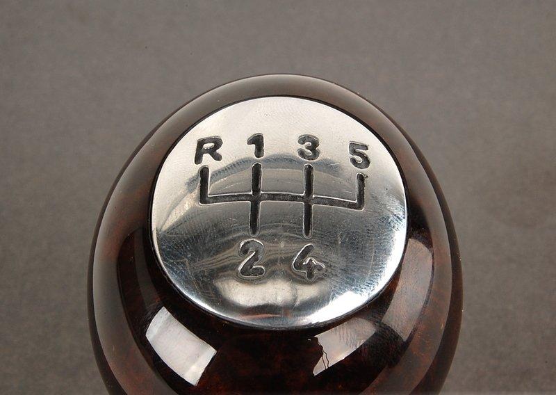 Головка рычага ПП дерево клен/алюминий