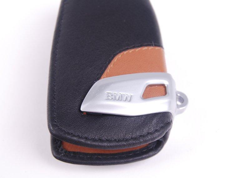 ФУТЛЯР ДЛЯ КЛЮЧЕЙ LUXURY (ЧЕРН/КОРИЧН)