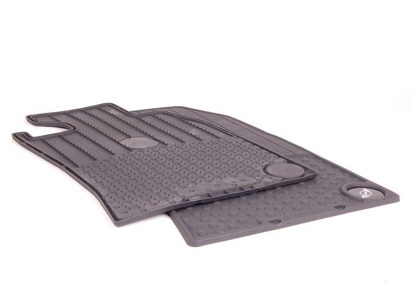 Set rubber mats front