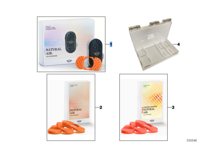 MINI Natural Air Relaxing Twilight ароматизатор